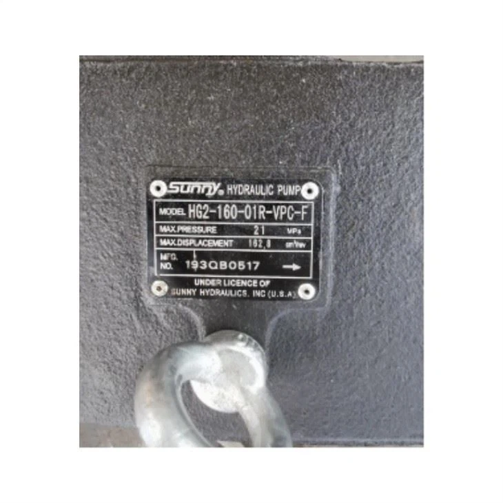 SUNNY HG0 HG1 HG2 Internal Gear Pumps High Pressure Servo Oil Pump HG21-125-63-01R-VPC High Pressure Pump