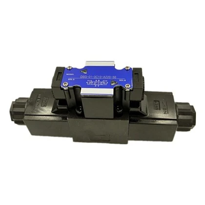 YUKEN DSG-01 सीरीज हाइड्रोलिक सोलेनॉइड कंट्रोल संचालित दिशात्मक वाल्व हाइड्रोलिक इलेक्ट्रोमैग्नेटिक वाल्व DSG-01-2B2-D24-N1-70